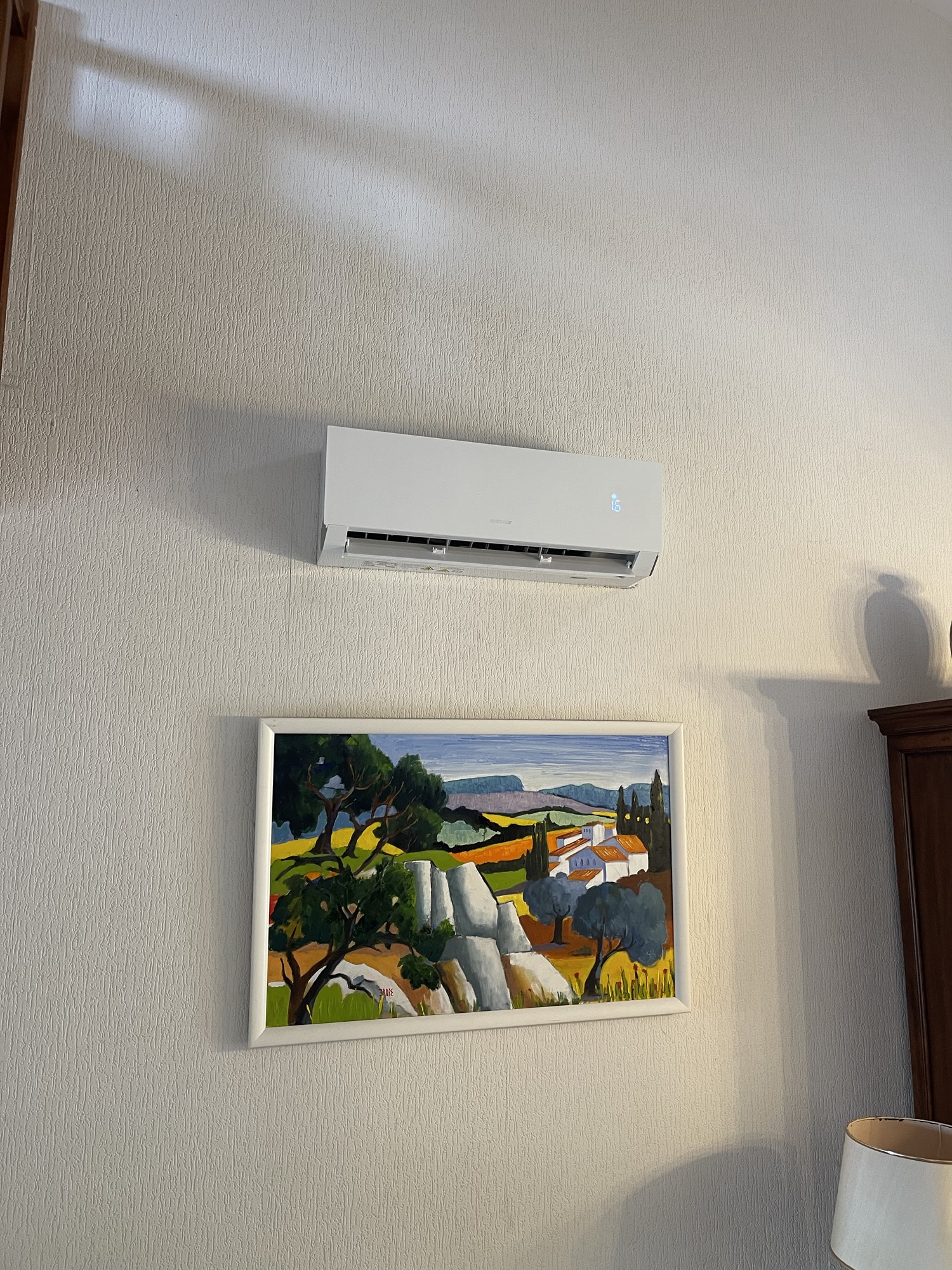 Installation d’un climatiseur Sinclair gamme Marvin (haut de gamme) à Allauch (13)